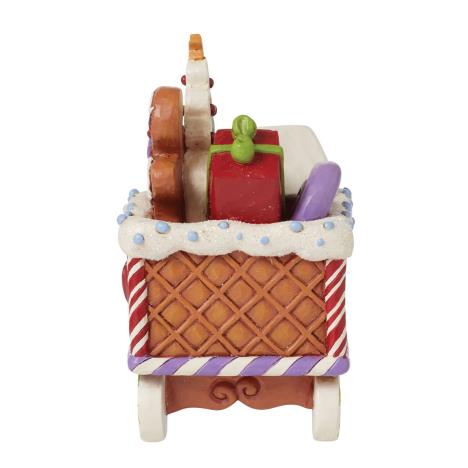 Jim Shore Railway Surprises Gingerbread Train Car Christmas Figurine Extra Image 3
